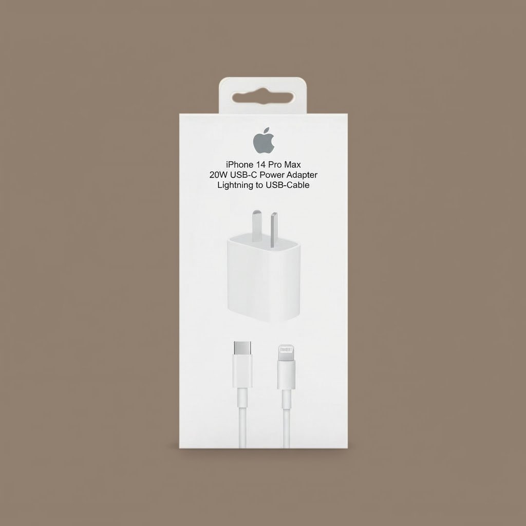 Cargador completo 20W con cable Lightning